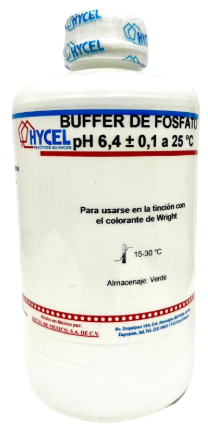 BUFFER FOSFATO P/WRIGHT PH 6.4 1 LT. HYCEL