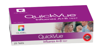 INFLUENZA A+B ANTIGENO TIRA C/25 QuickVue