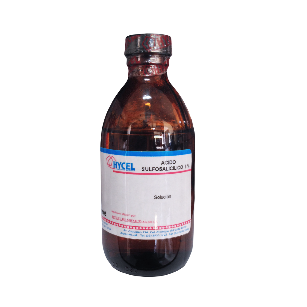 ACIDO SULFOSALICILICO 3% 1LT HYCEL