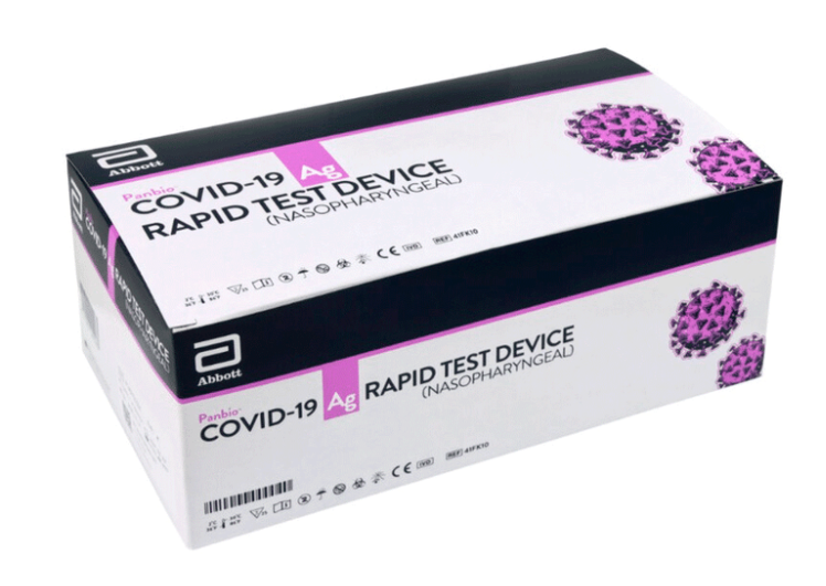 ABBOTT PANBIO COVID-19 Ag RAPID TEST C/25