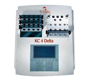 KC4 DELTA Coagulómetro semiautomatizado de cuatro canales