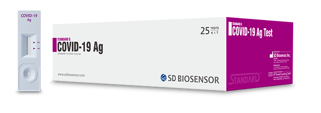 SD BIOSENSOR COVID-19 Ag Test c/25 PRUEBAS