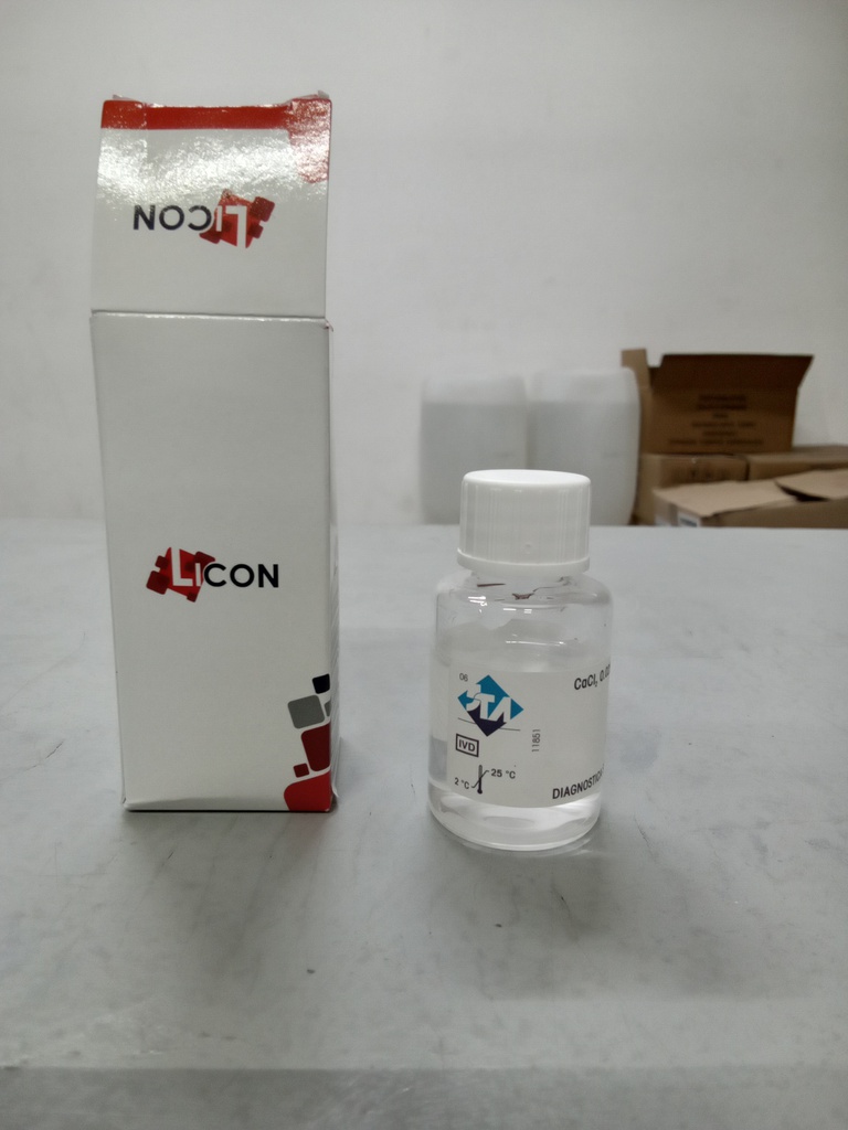 STA CaCl2 0.025 M (Cloruro de Calcio) Fco. 15 ml. LICONN