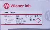 ASO LATEX ANTIESTREPTOLISINA 50 DET. Cat.1073151 Wiener Lab