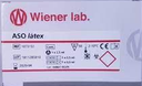 [1073151] ASO LATEX ANTIESTREPTOLISINA 50 DET. Cat.1073151 Wiener Lab