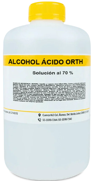 ALCOHOL ACIDO 500 ML. GOLDEN BELL