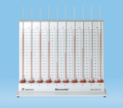 Gradilla de sedimentacion, pared GRD, VSG, Microvette SARSTEDT