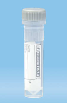 Microtubo preparado muestra de 1.3ml Fluoruro + Heparina, TR SARSTEDT