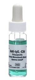 [239-D] Suero de Coombs Monoclonal-Poliespeci­fico (Anti lgG-C3d) 10 ml. LICON