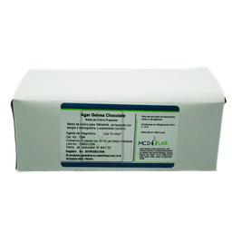 [PT7284] Agar Gelosa Chocolate Pqte/10 Placas MCD LAB