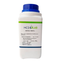 [PT7151] Agar Sal y Manitol Fco. 450 g. MCD LAB