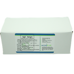 [PT7504] Agar Sangre (AST) Pqte/10 Placas MCD LAB