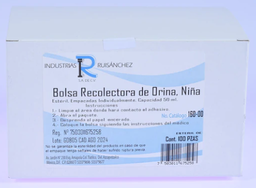 [160-00] Bolsa Recoleccora de Orina (EEI) Niña   100 pzas I.R.