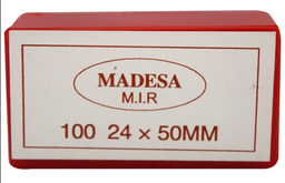 [MADE-CO-2450] CUBREOBJETOS 24 x 50 MM C/100 MADESA