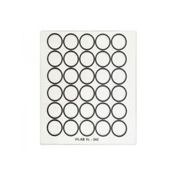 [VL-P5420] PLACA DE REACCIONES CON 30 ANILLOS  VILAB