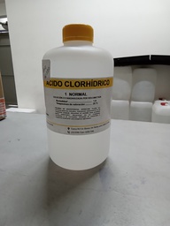 [56010-1000] ACIDO CLORHIDRICO 1 LT. 1 NORMAL GOLDEN